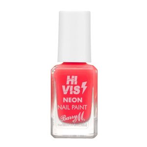 Hi Vis Neon Nail Paint | Coral Blaze