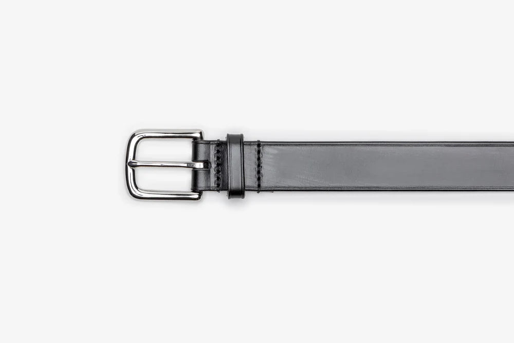Beorma Belt - 28mm Unlined Lined Bridle Belt (Nickel) - 01B0015/C
