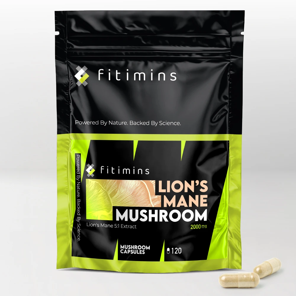Lion’s Mane 2000mg Mushroom Capsules