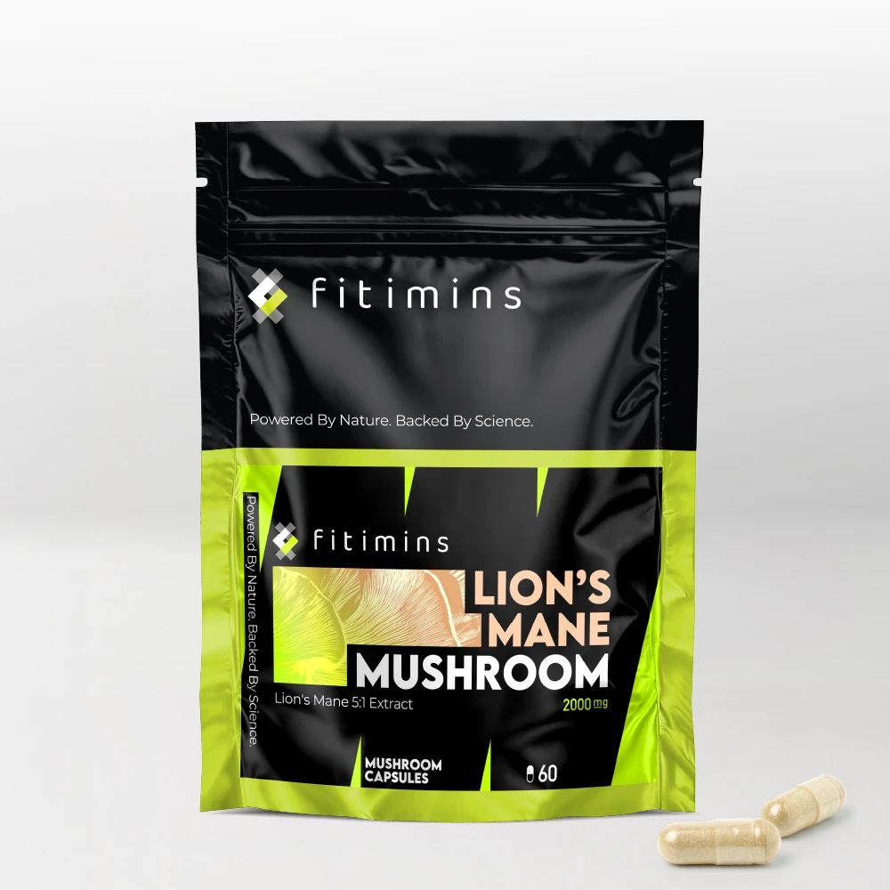 Lion’s Mane 2000mg Mushroom Capsules