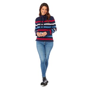 Cotton Sweat Shirt - Red and Multi