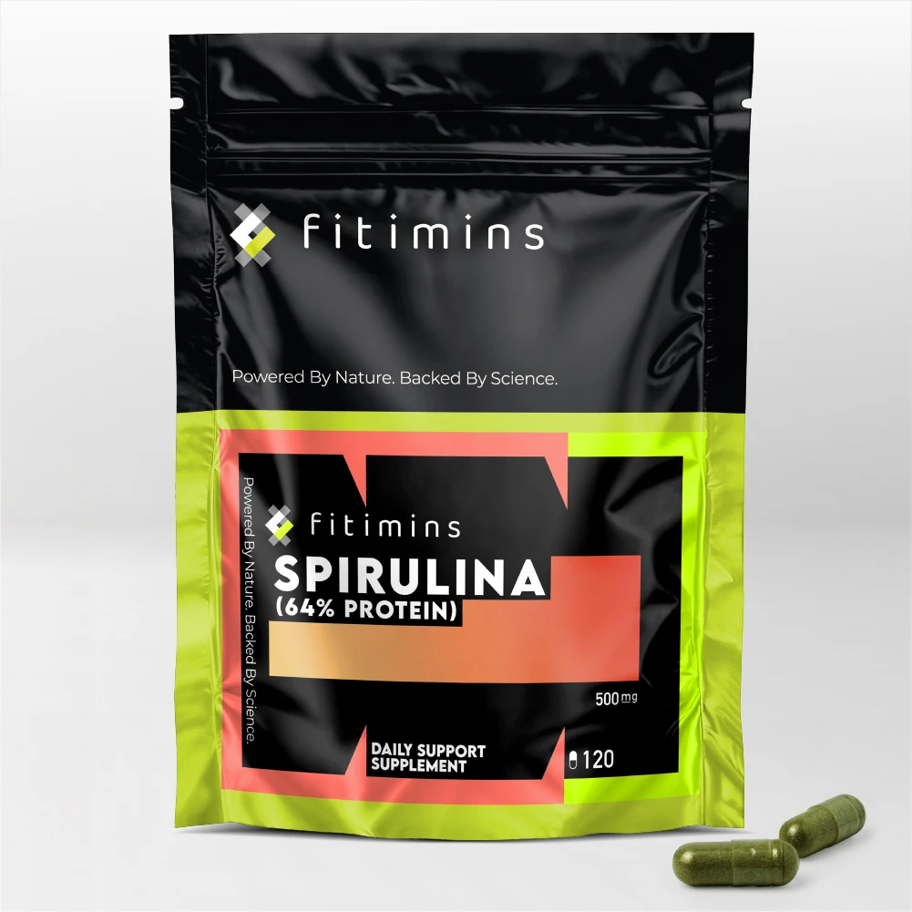 Spirulina 500mg Capsules