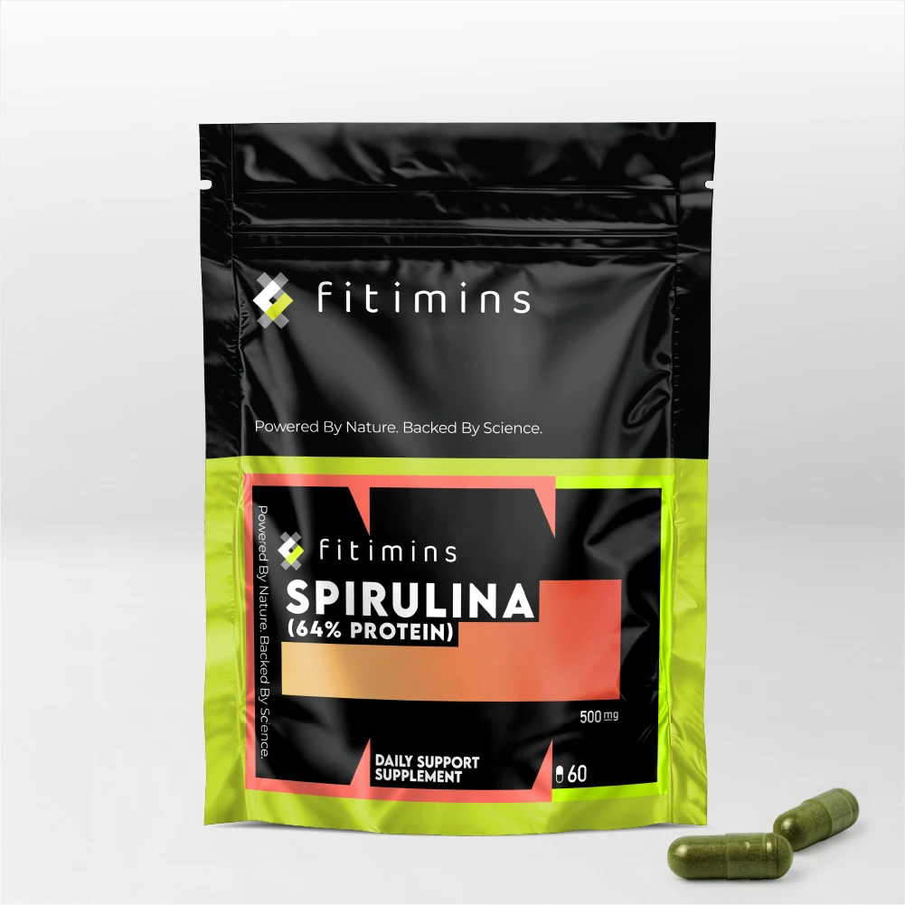 Spirulina 500mg Capsules