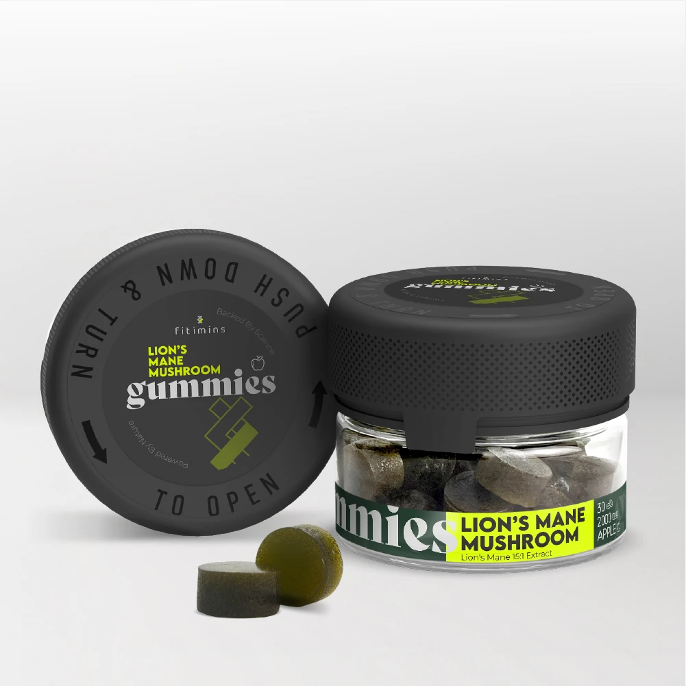 Lion’s Mane Apple Flavoured 2000mg Gummies