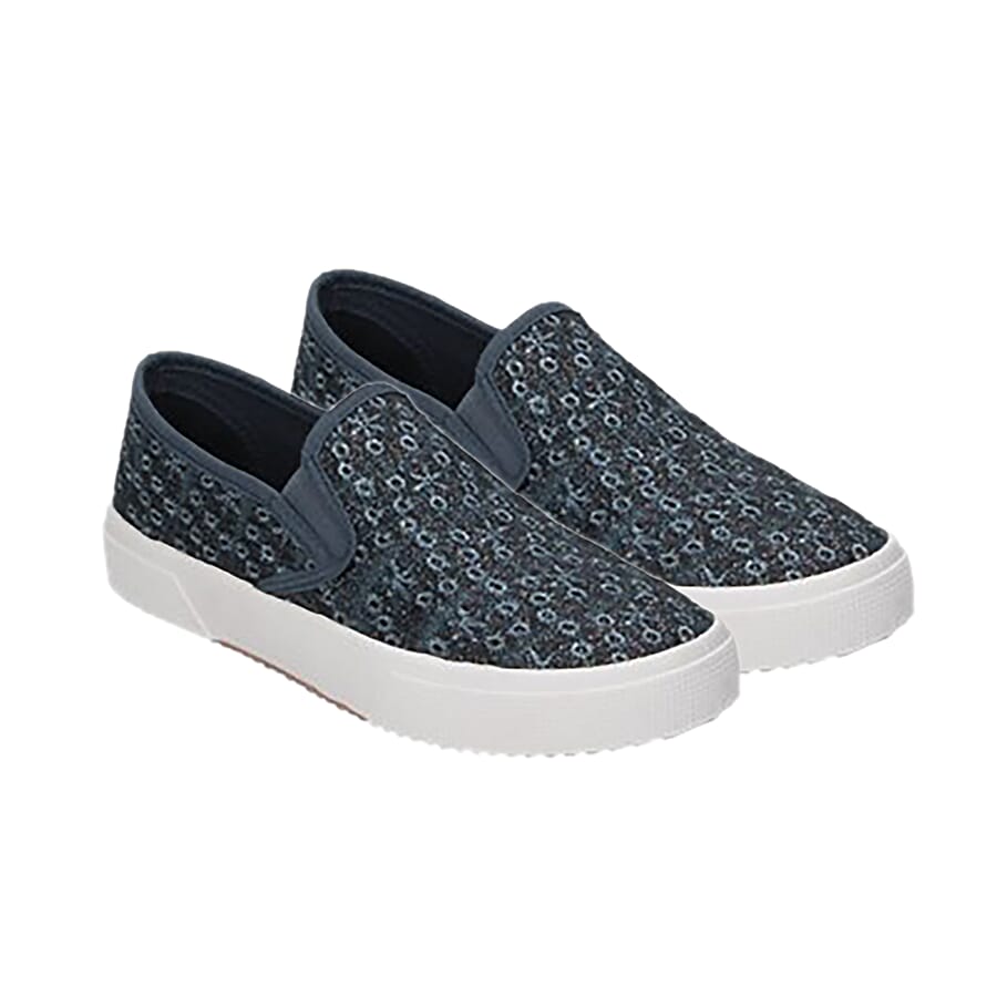 Manchester Closeout Deal Canvas Women Shoes Navy