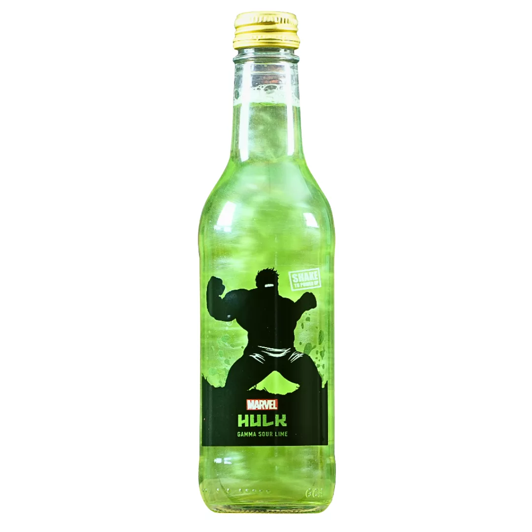 Marvel Hulk Gamma Sour Lime Cold Drink 330ml - (USA)