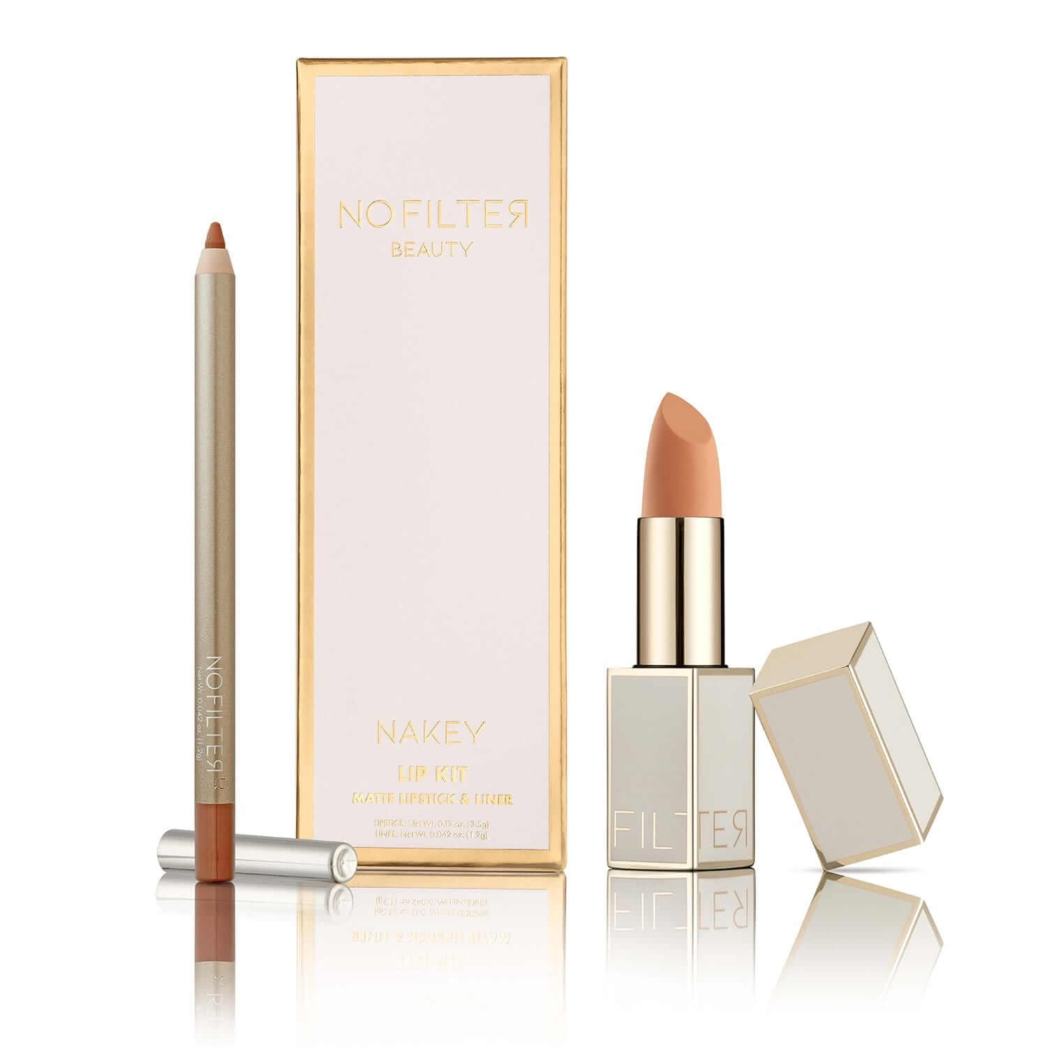 NO FILTER Lip Kit | Nakey