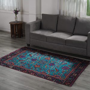 Traditional PET Digital Printed Rug - Multi