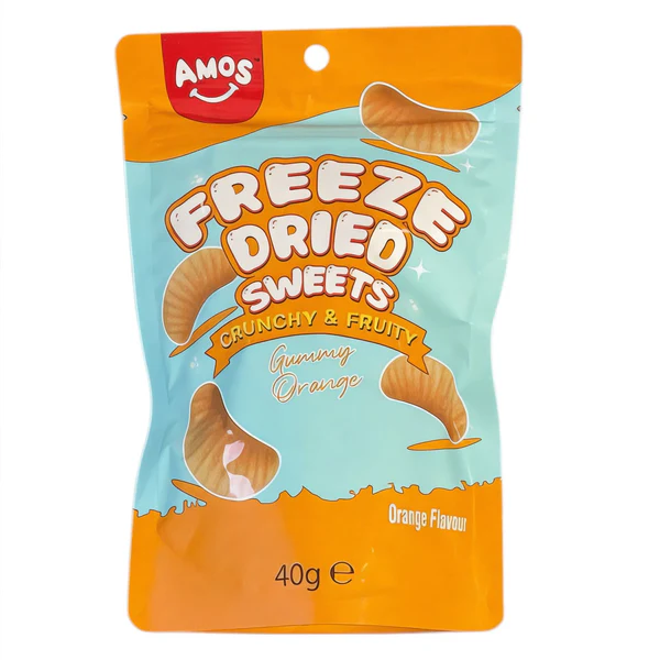Amos Freeze Dried Gummy Orange 40g