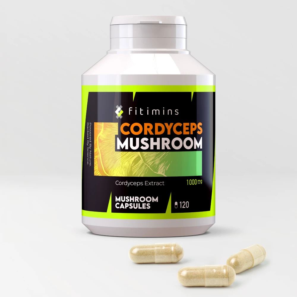 Cordyceps 1000mg Mushroom Capsules