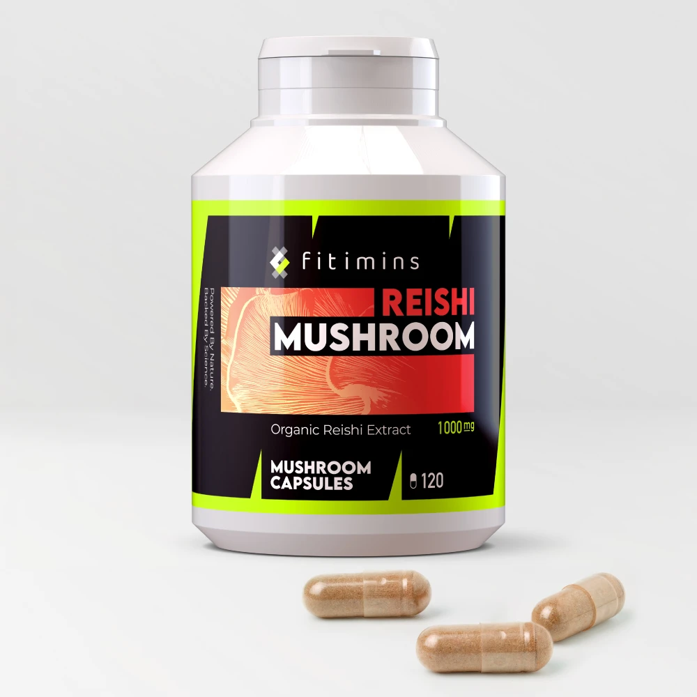 Reishi 1000mg Mushroom Capsules