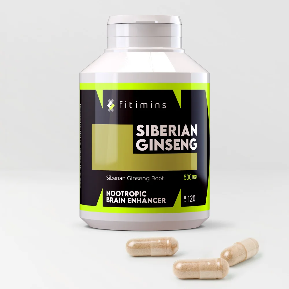 Siberian Ginseng 500mg Capsules