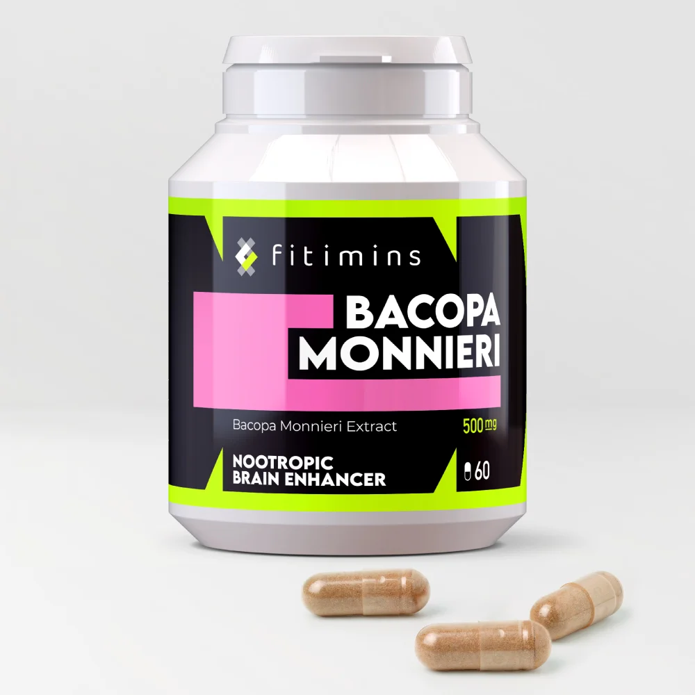 Bacopa Monnieri 500mg Capsules