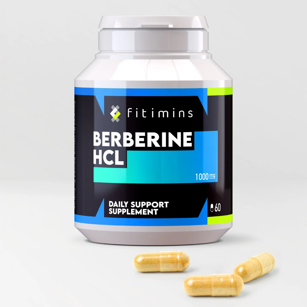 Berberine HCL 1000mg Capsules