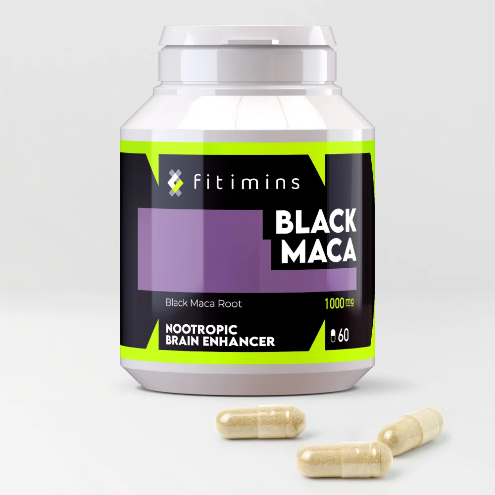 Black Maca 1000mg Capsules