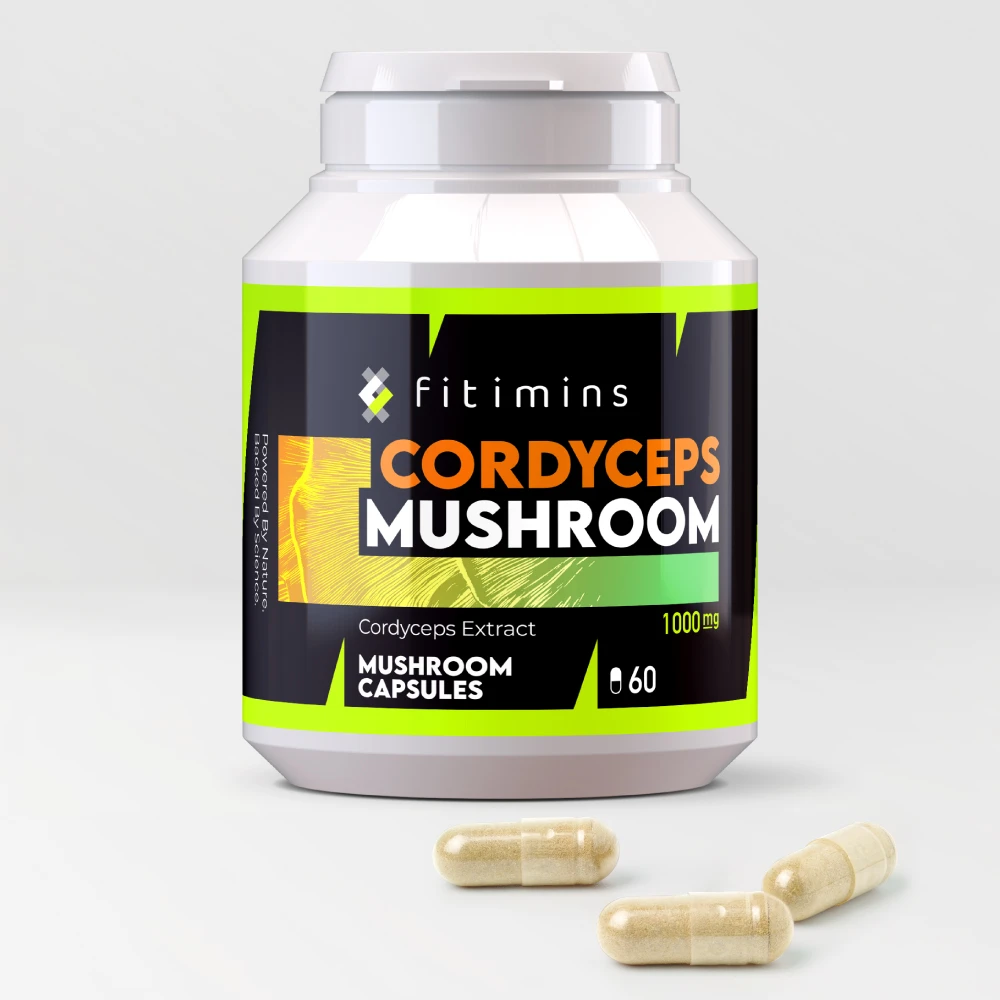 Cordyceps 1000mg Mushroom Capsules