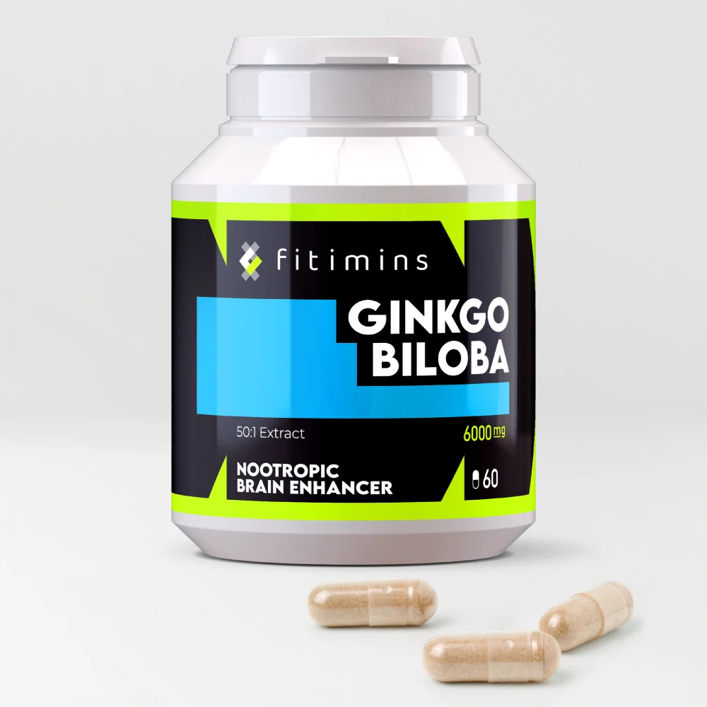 Ginkgo Biloba 6000mg Capsules