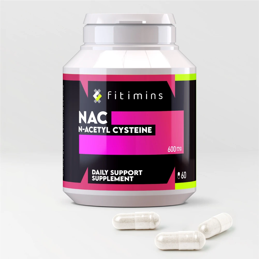 N-Acetyl Cysteine (NAC) 600mg Capsules