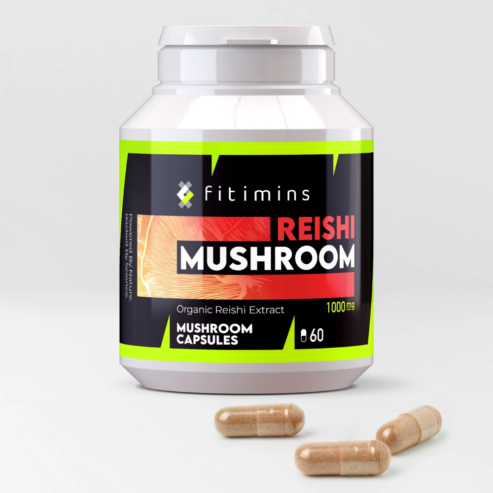 Reishi 1000mg Mushroom Capsules