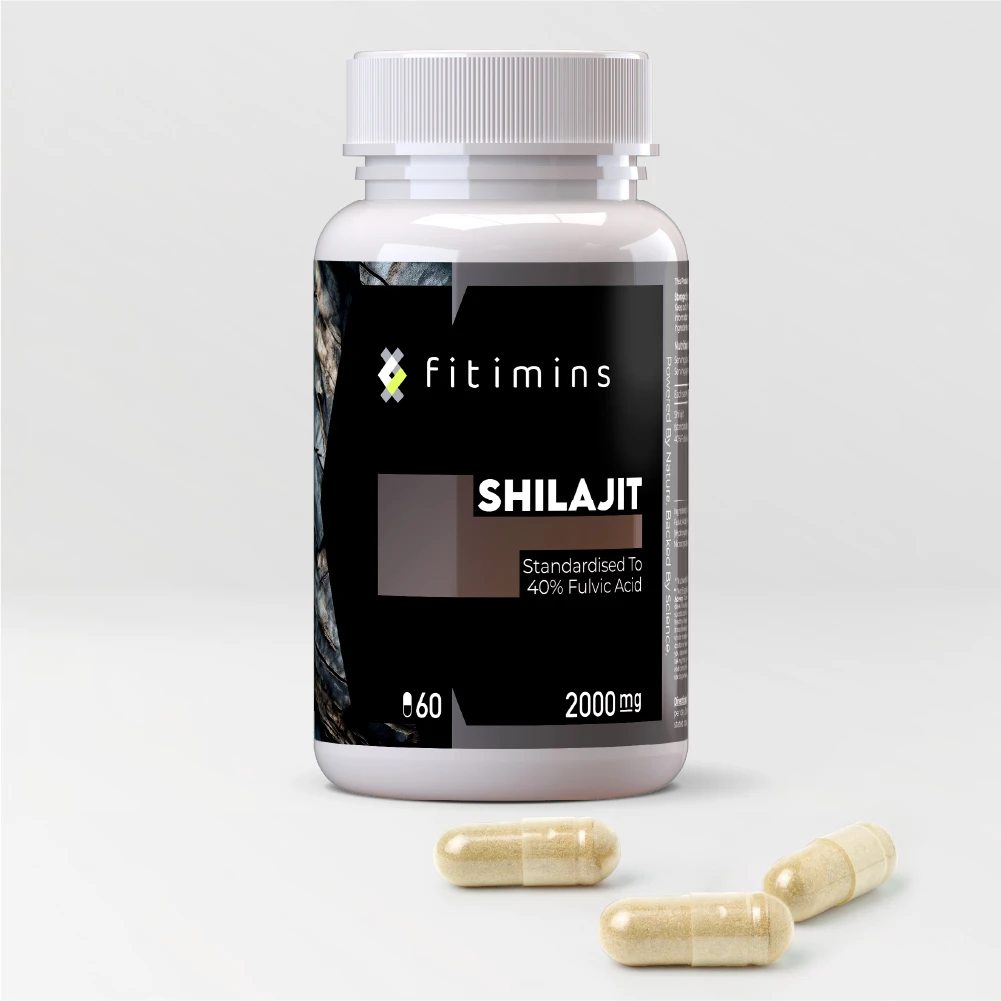 Shilajit 40% Fulvic 1000mg Capsules