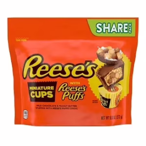 Reese's Miniature Peanut Butter Cups with Reese's Puffs Share Pack 272g