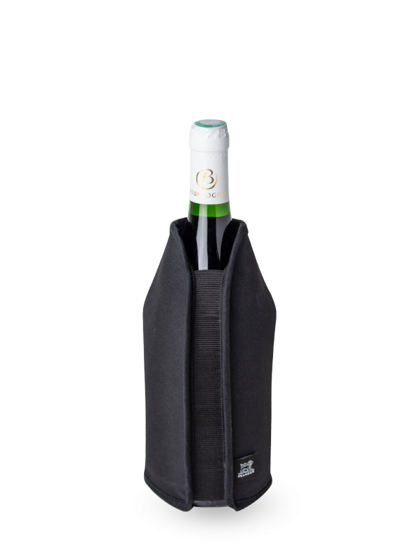 Black Expandable Wine Cooling Sleeve, 23cm - 9in Frizz