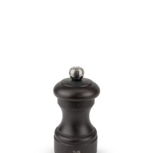 Manual Wooden Salt Mill in Chocolate, 10cm Bistro