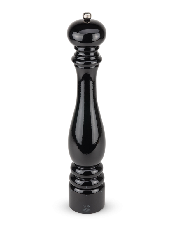 u'Select Wooden Manual Pepper Mill with a black lacquer finish, 40cm Paris u'Select