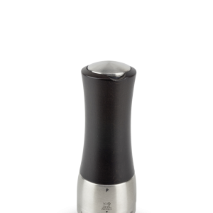 u'Select Manual Wooden & Stainless Steel Pepper Mill in Chocolate, 16cm Madras