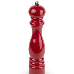 Manual Wooden Pepper Mill in Passion Red Gloss, 30cm Paris