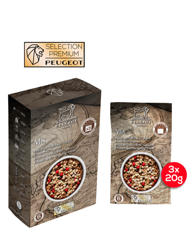 3 x20g Sachets of a Pepper Blend for Fish Fresh Blend