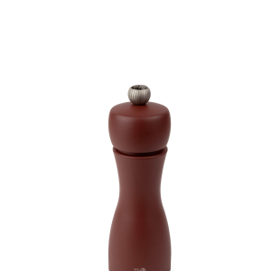 Manual Beech Wood Pepper Mill in Cocoa, 15cm - 5in Tahiti