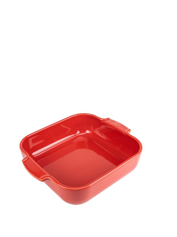 Appolia Red Ceramic Square Baking Dish, 28cm Appolia