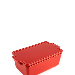 Red Ceramic Terrine Dish, 20cm Appolia