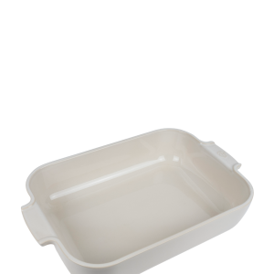 Ceramic Rectangular Baker Ecru, 36 cm – 14.25in Appolia