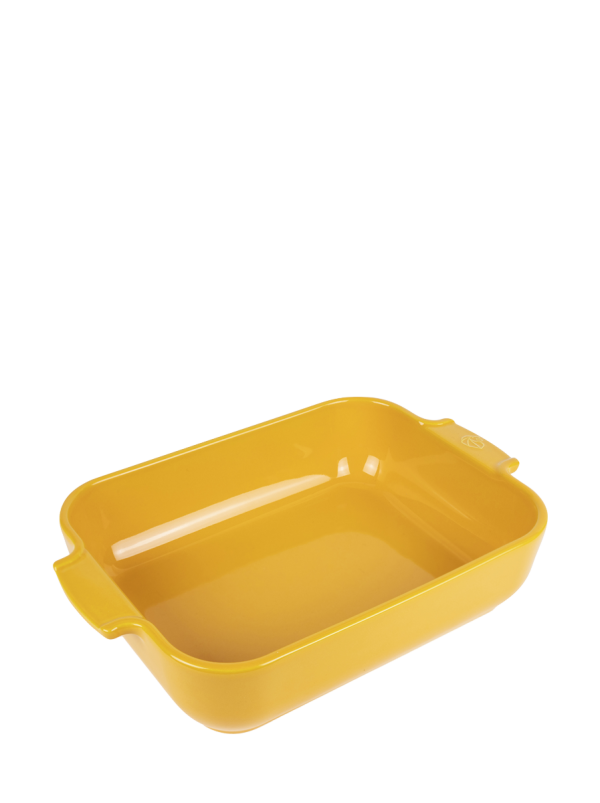 Ceramic Rectangular Baker Yellow Saffron, 32 cm – 12.5in Appolia