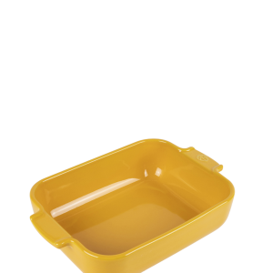 Ceramic Rectangular Baking Dish in Saffron Yellow, 25cm Appolia