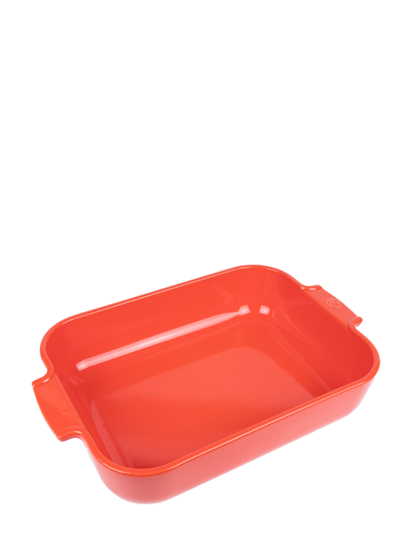 Ceramic Rectangular Baking Dish in Red, 36cm Appolia