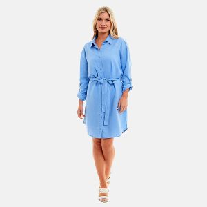 Charlotte West Linen Woven Dress