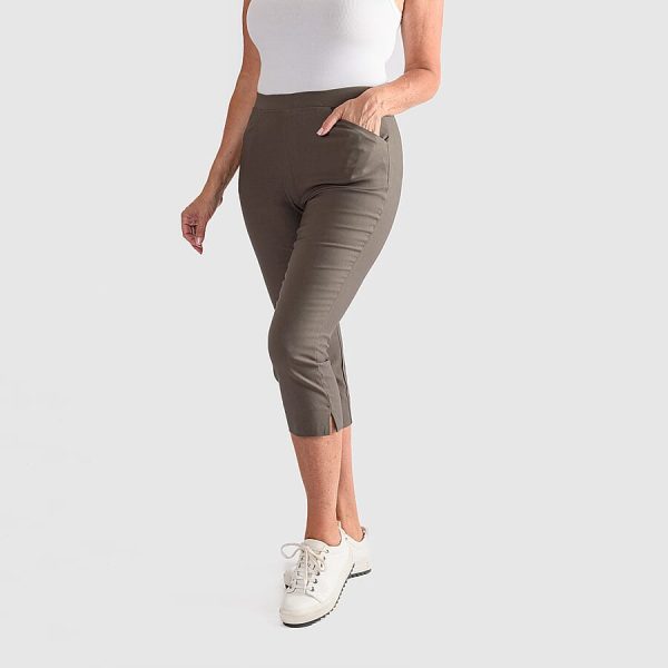 EMELIA Crop Bengaline Trousers