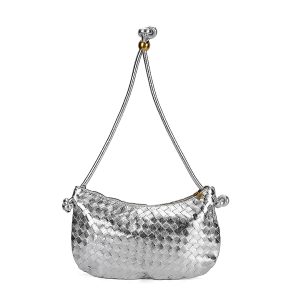 PU Woven Crossbody Bag