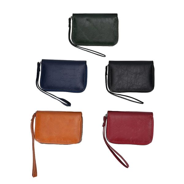 Card Holders with Wrist Strap - Set of 5