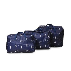 Set of 3 Floral Printed Storage Bag
