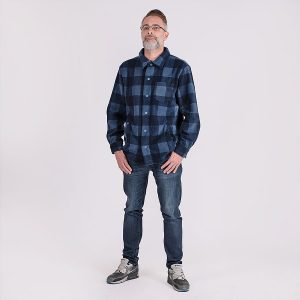 Mens Long Sleeve Check Shirt