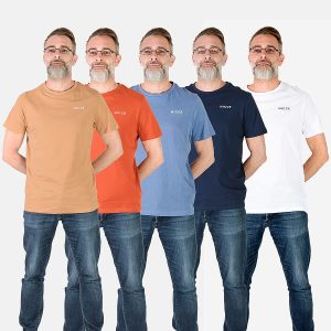 Set of 5 NICCE Pure Cotton Tee