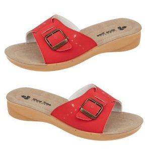 Shoe Tree Ladies Ondara Sandal - Red