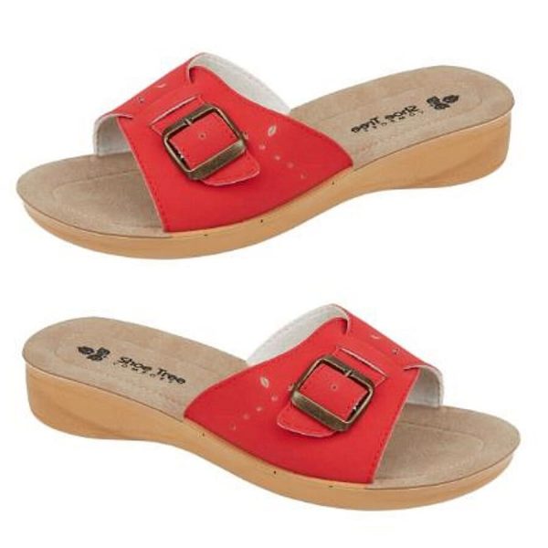Shoe Tree Ladies Ondara Sandal - Red