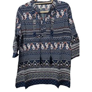Sugar Crisp Printed Knitted Tunic