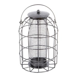 Squirrel-Proof Metal Nut Bird Feeder