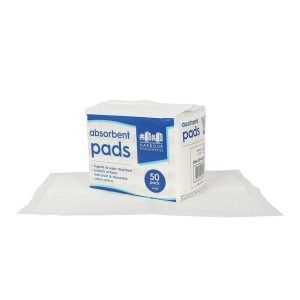 Disposable Incontinence Bed Pads - 32.5cm x 45cm - Pack of 50